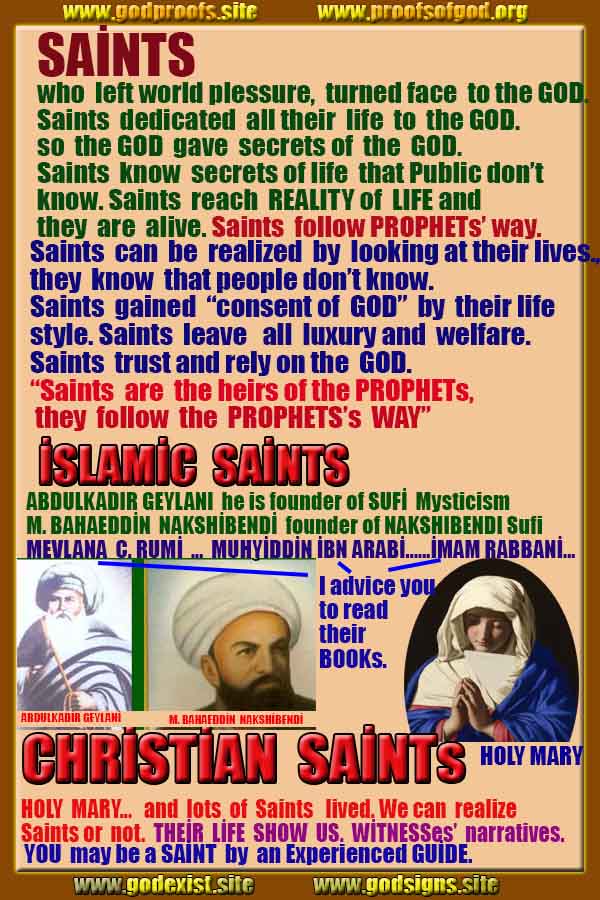 Proofs and Evidences of God, God exists proofs, God is real proofs and evidences, Proofs of God's existance